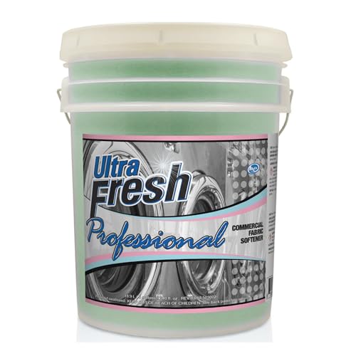 Professional 5 Gallon Fabric Softener for Commercial Washing Machines (640 Fl Oz)
