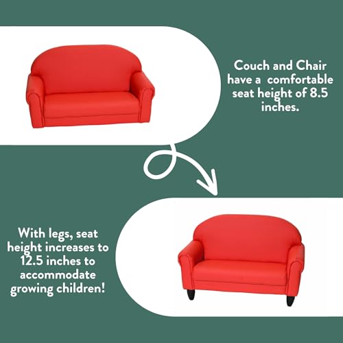 Upholstered Toddler Couch for Classroom