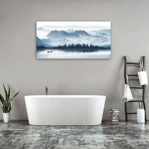 Indigo Canvas Wall Art