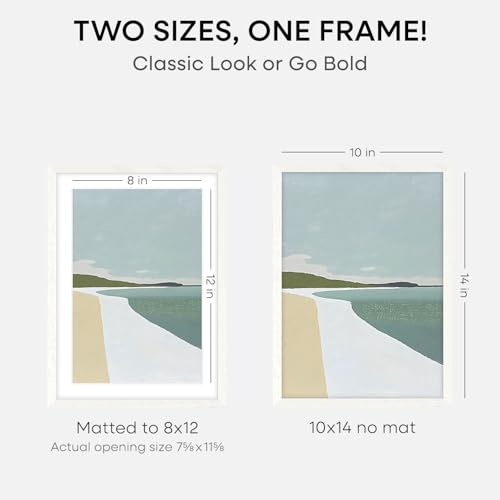 10x14 White Oak Picture Frame