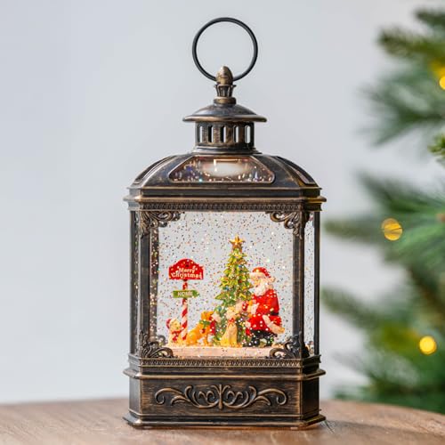 Snow Globe Lighted Christmas Decorations