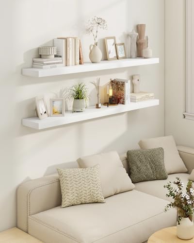 72" Floating Shelves for Wall (2 Count)