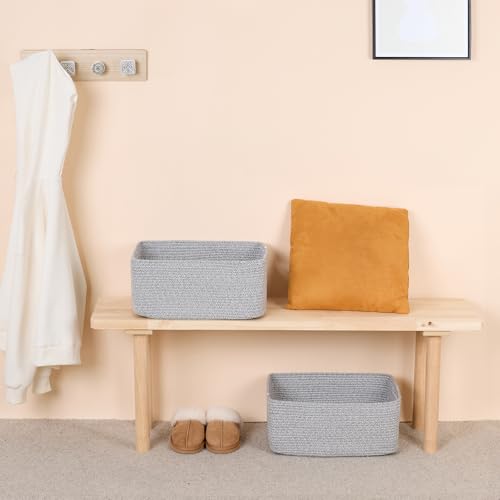 Large Storage Baskets for Organizing (4 Count)