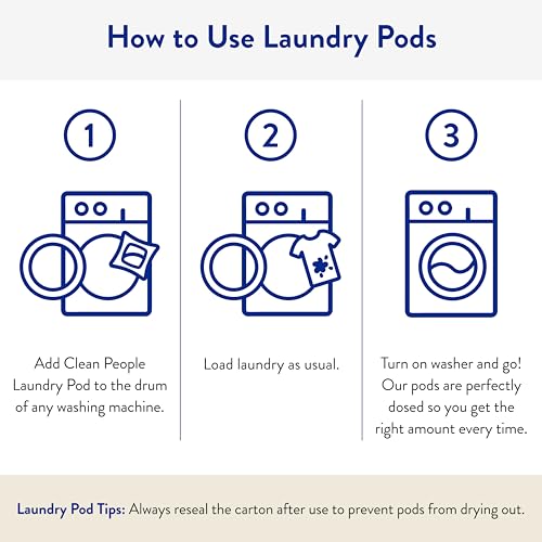 Clean People Laundry Detergent Pods (2 Count)