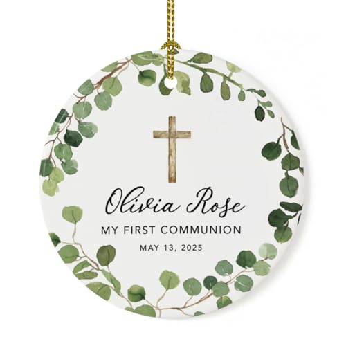 Personalized First Communion Ornament for Girls & Boys