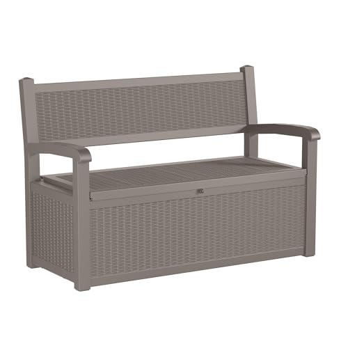 80 Gallon Outdoor Storage Bench Deck Box
