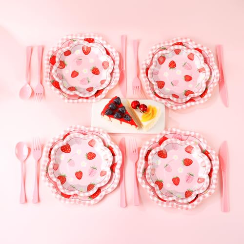 Strawberry Baby Shower Decorations for Girl