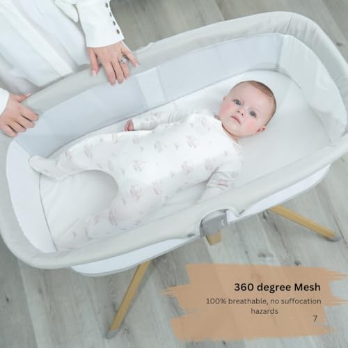 Baby Bassinet with Rocking