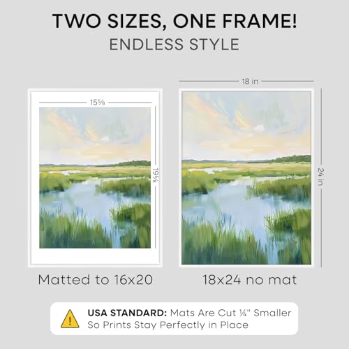 18x24 White Poster Frame (2 Count)
