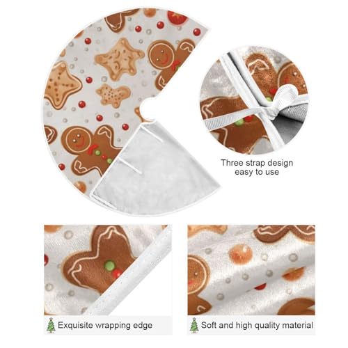 Gingerbread Christmas Tree Skirt