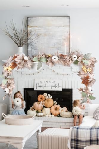 Pumpkin Fall Maple Leaf Garland
