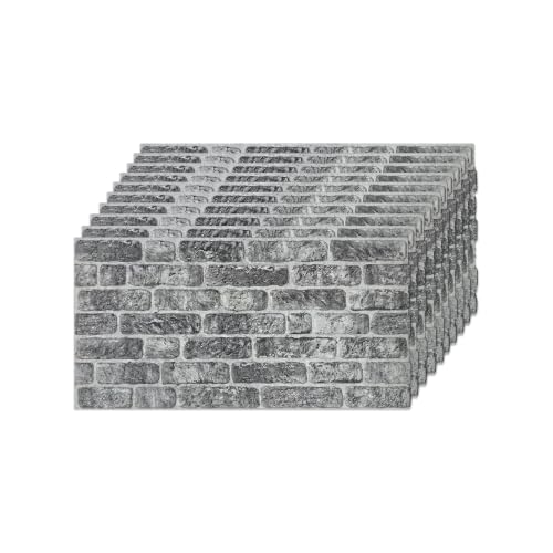 3D Wall Panels Brick Effect (10 Count)