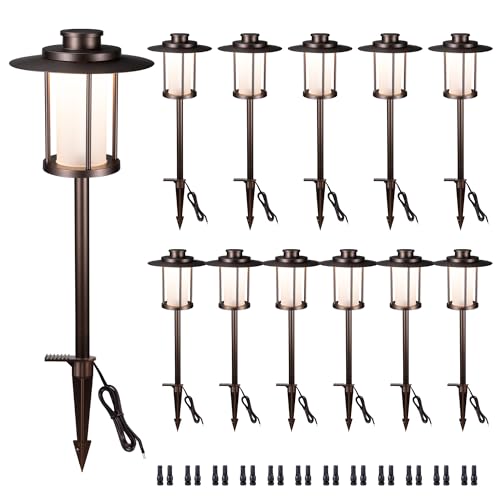 Outdoor Pathway Lights Wired 12V (12 Count)