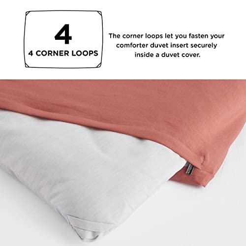 Grayish White Twin Comforter Set