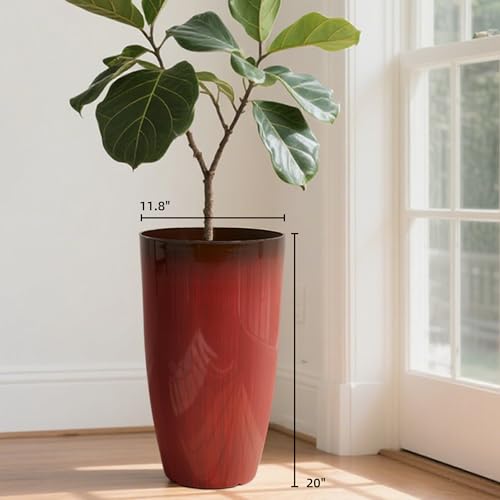 Garden 20" H. Plastic Planters (2 Count)