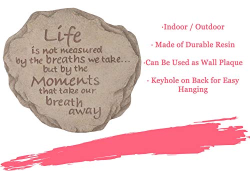 Garden Décor Life Is Not Measured Stepping Stone