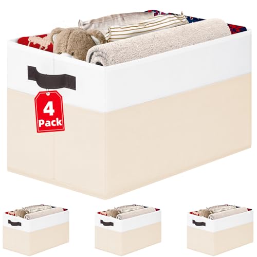 4 Pack Baby Clothes Organizer Bins (4 Count)