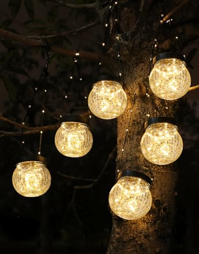 Solar Lanterns Solar Lights Outdoor Waterproof 6 (6.02 Count)