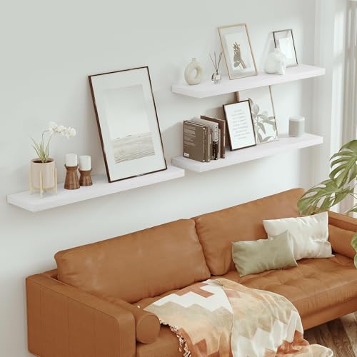 Single Floating Shelves 48x10” Set of 1