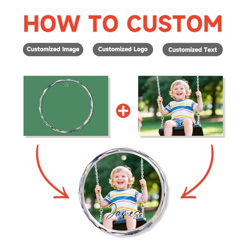 Personalized Christmas Ornaments with Photo