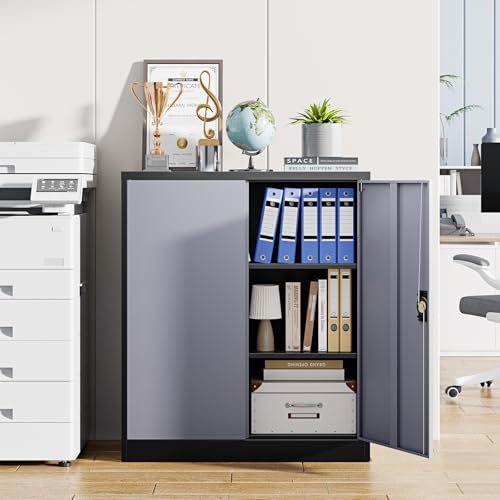 Metal Storage Cabinets with Lock Door