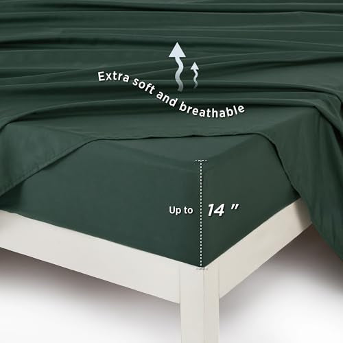 Floral Forest Green Comforter Set