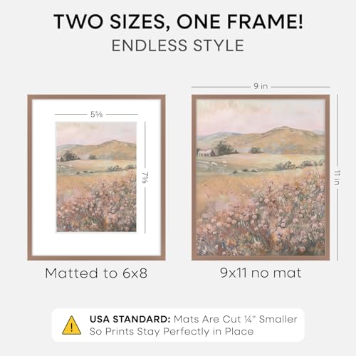 9x11 Mocha Picture Frame