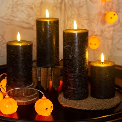 Halloween Flameless Candles (4 Count)