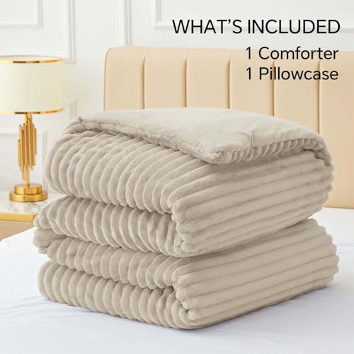 Fleece Twin Twin XL Comforter Set