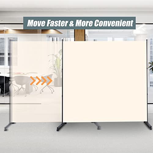 Room Divider 71'' Wide Partition Room Dividers