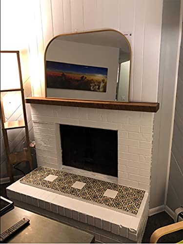 72 Inch Wooden Floating Shelves for Wall