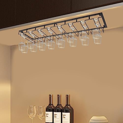 Under Cabinet Wine Glass Rack