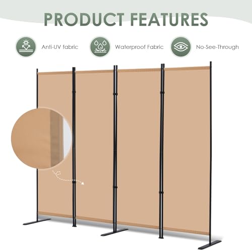 4 Panel Room Divider