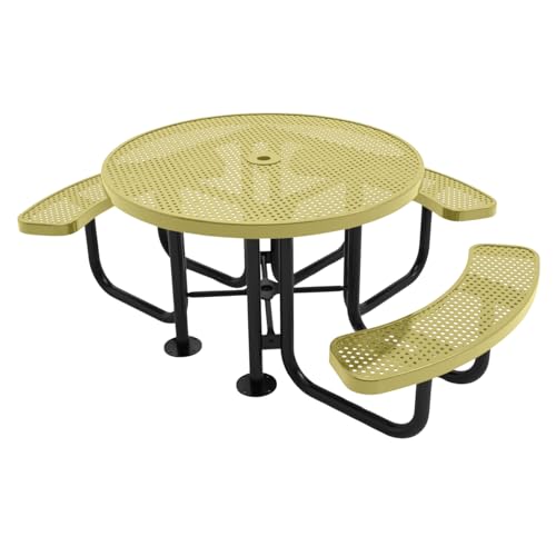 46In Round Picnic Table