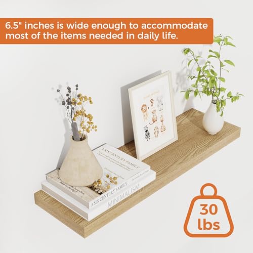 Floating Shelves for Wall (2 Count)