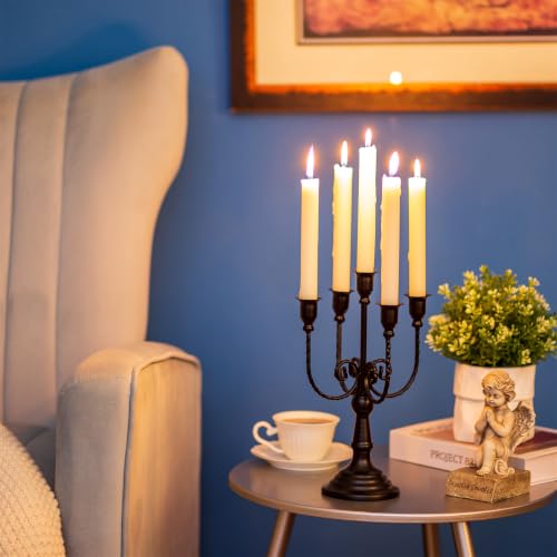 Black Candelabra Candle Holder