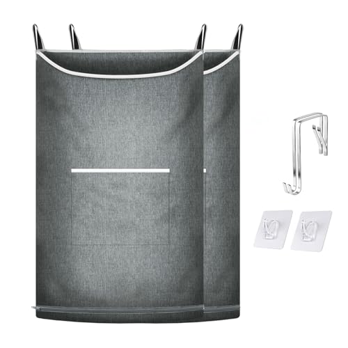 2Pcs XL Hanging Laundry Hamper (21.1644 Ounce)