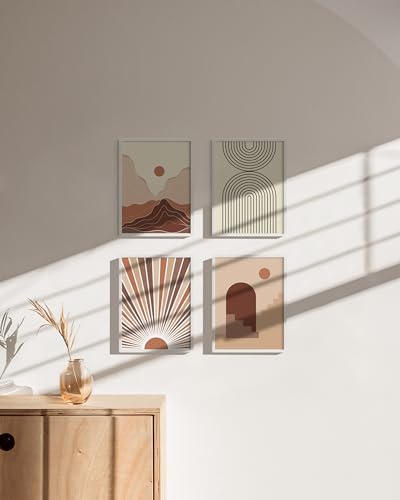 9x12 White Aluminum Frame Set of 4 (4 Count)