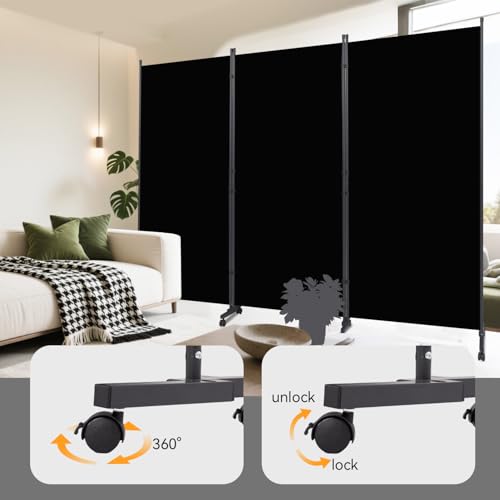 Folding Room Divider W