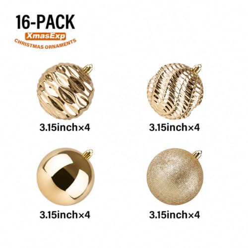 Christmas Ball Ornaments (20 Count)