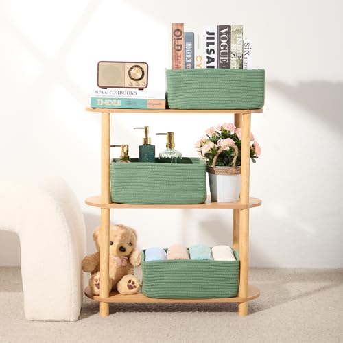 Small Storage Baskets for Organizing (4 Count)