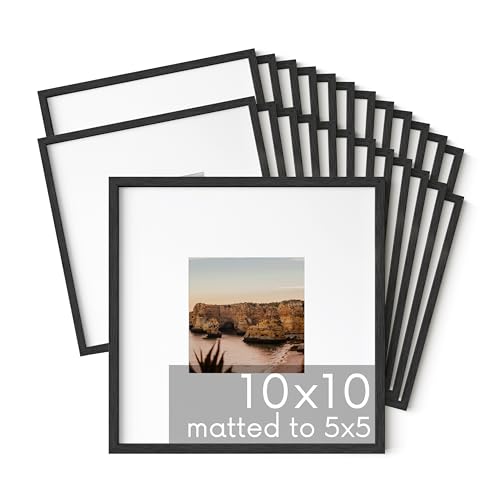 Black Oak Wood 10x10 Picture Frames