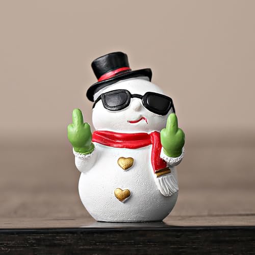 Christmas Snowman Figurine