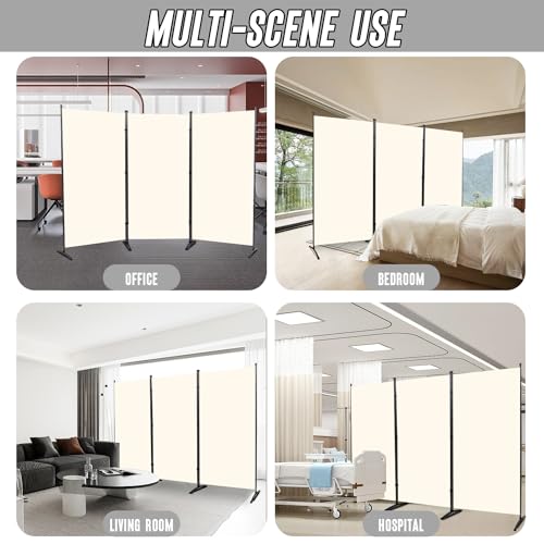 3 Panel Folding Room Divider