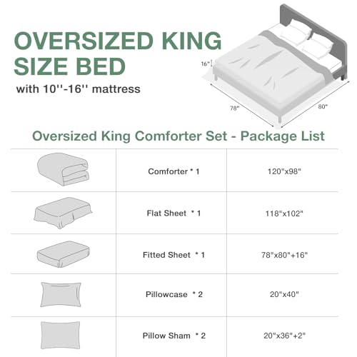 Oversized King Comforter Set