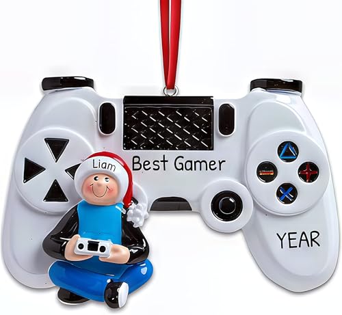 Personalized Video Game Ornaments