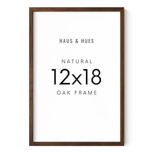 Standalone Walnut Oak Frame Set of 1
