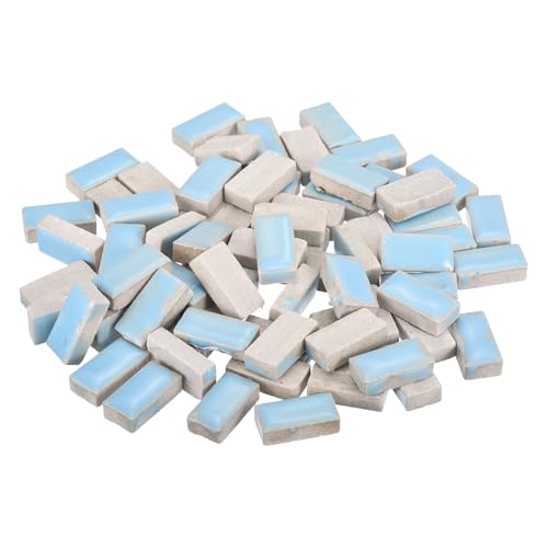 200g Ceramic Mosaic Tiles for Crafts Bulk