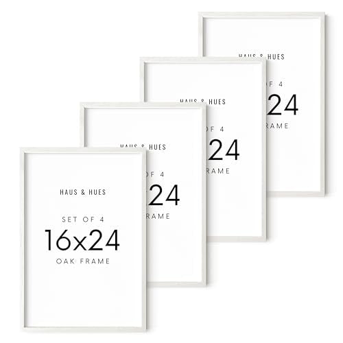White Oak Wood 16x24 Picture Frames