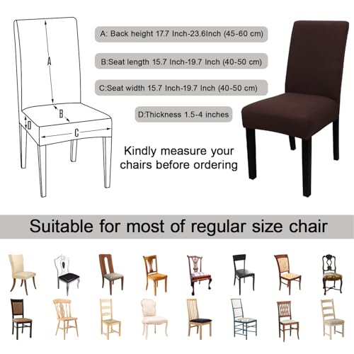 Dining Chair Covers Set of 4